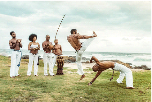 A história cantada pela Capoeira